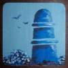 Lighthouse coaster step 4 highlights