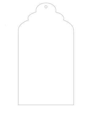 Lollipop Halloween Tags Template
