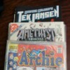 Stacks of Organized Comics