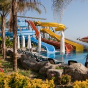 Water Slides at Water Park