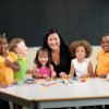 Students in a Kindergarten Classroom