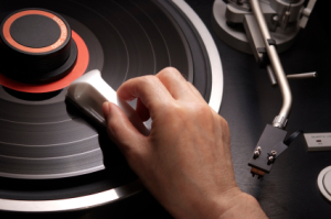 Cleaning a Vinyl Record