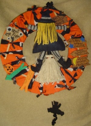 Witch Way To Go Wreath