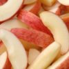 A pile of apple slices.