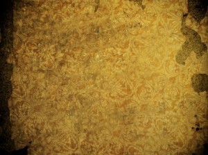 Painting Over Wallpaper, Vintage Peeling Wallaper