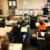 Middle School classroom