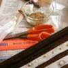 A homemade seed tape.