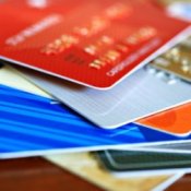 Raising Your Credit Score, A pile of credit cards.