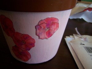 Recycled Plastic Flower Pot Step 4