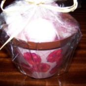 Recycled Plastic Flower Pot Gift