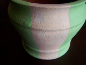 Paint 4 Sections Green