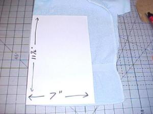 Icepack Cover Template