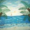 Beach Scene Mural