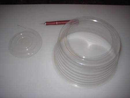 Plastic Cone With Center Cut Out