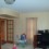 View of the living room with French door entry.