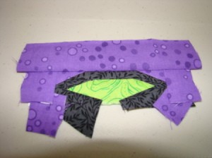 Part A completed prior to attaching to part B.