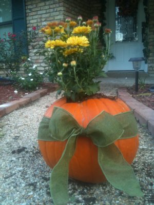 Pumpkin Planter 1