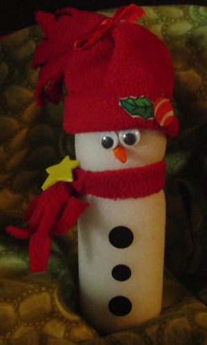 Paint Roller Snowman 2
