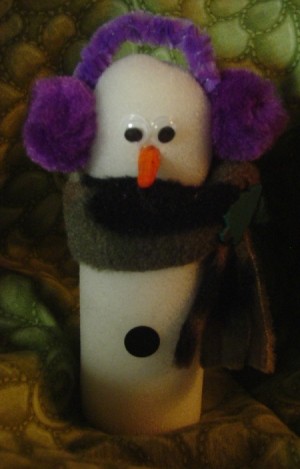 Paint Roller Snowman 3