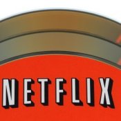 Photo of a Netflix disk.