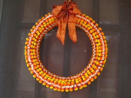 Candycorn Wreath