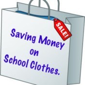 Shopping bag graphic.
