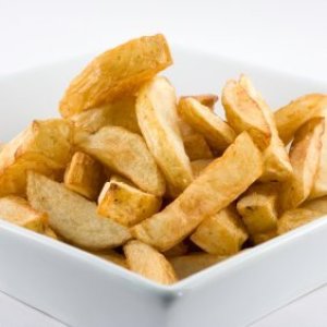 Homemade french fries.