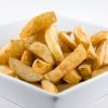 Homemade french fries.
