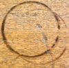 Cup Stain on Wood