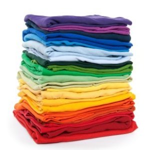 Stacked Fabric Rainbow