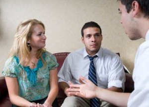 Small Support Group Talking