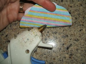 Fabric Flower Pin Step 2