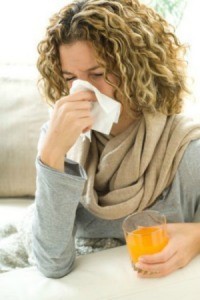 Woman With A Cold
