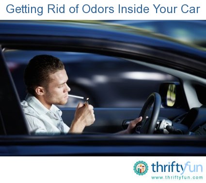 Getting Rid of Odors Inside Your Car