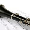 Clarinet on Sheet Music