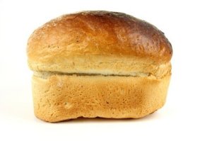 A loaf of freshly baked homemade bread.