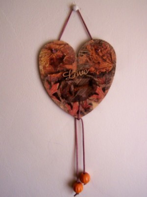 Thanksgiving Heart Decoration