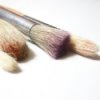 Dirty artist brushes.
