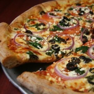 Vegetable pizza.