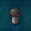 The Doom Shroom from the game Plants vs Zombies