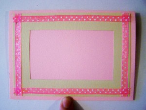 Ribbon Boarder on Frame