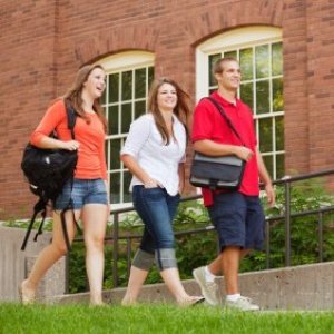 Celebrating Thanksgiving While Away at College, College students on campus.
