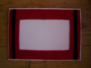 Snowflake Christmas Card Step 4