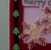 Snowflake Christmas Card Step 7