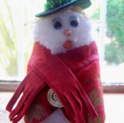 Finished Swagger Snowman 