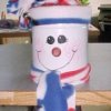 coffee can snowman