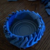 Denim Tuna Can