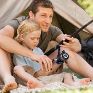 Fishing Tips and Tricks. Father and Son Fishing Together