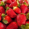 Pile of strawberries.