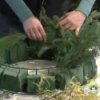Making a Holiday Wreath From Scratch